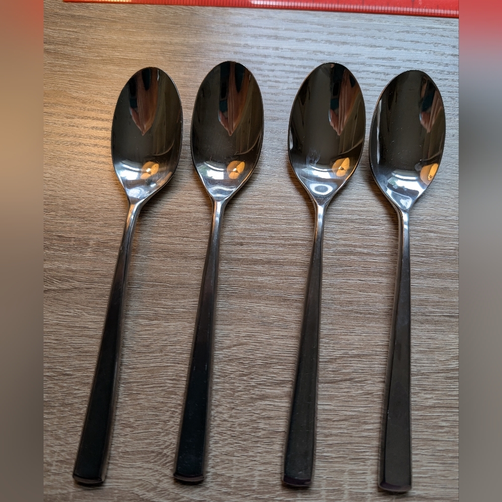 Mikasa Forged 4Pcs Table Spoons Stainless Flatware Vietnam Bag A